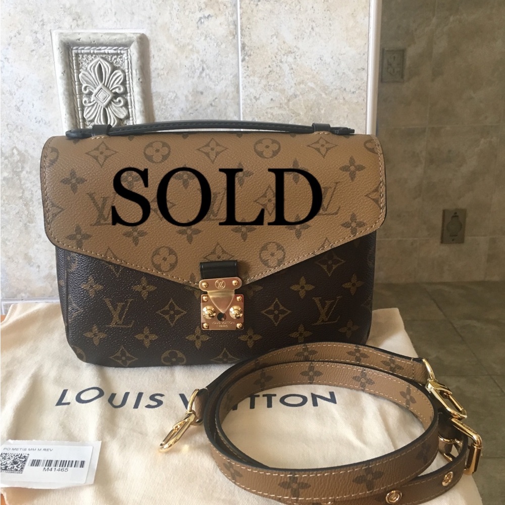 Louis Vuitton Brand New Reverse Metis Pouchette